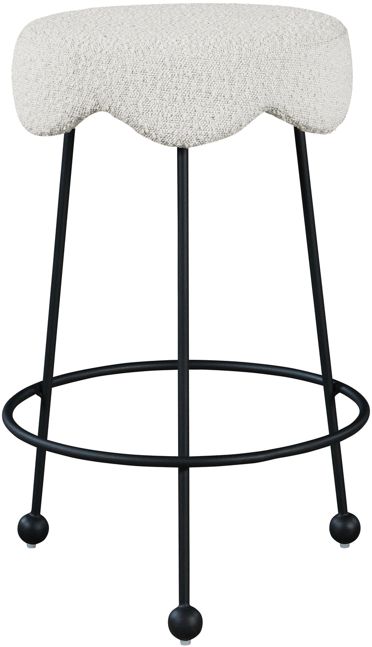 Meridian Furniture - Fleur - Counter Stool - 5th Avenue Furniture