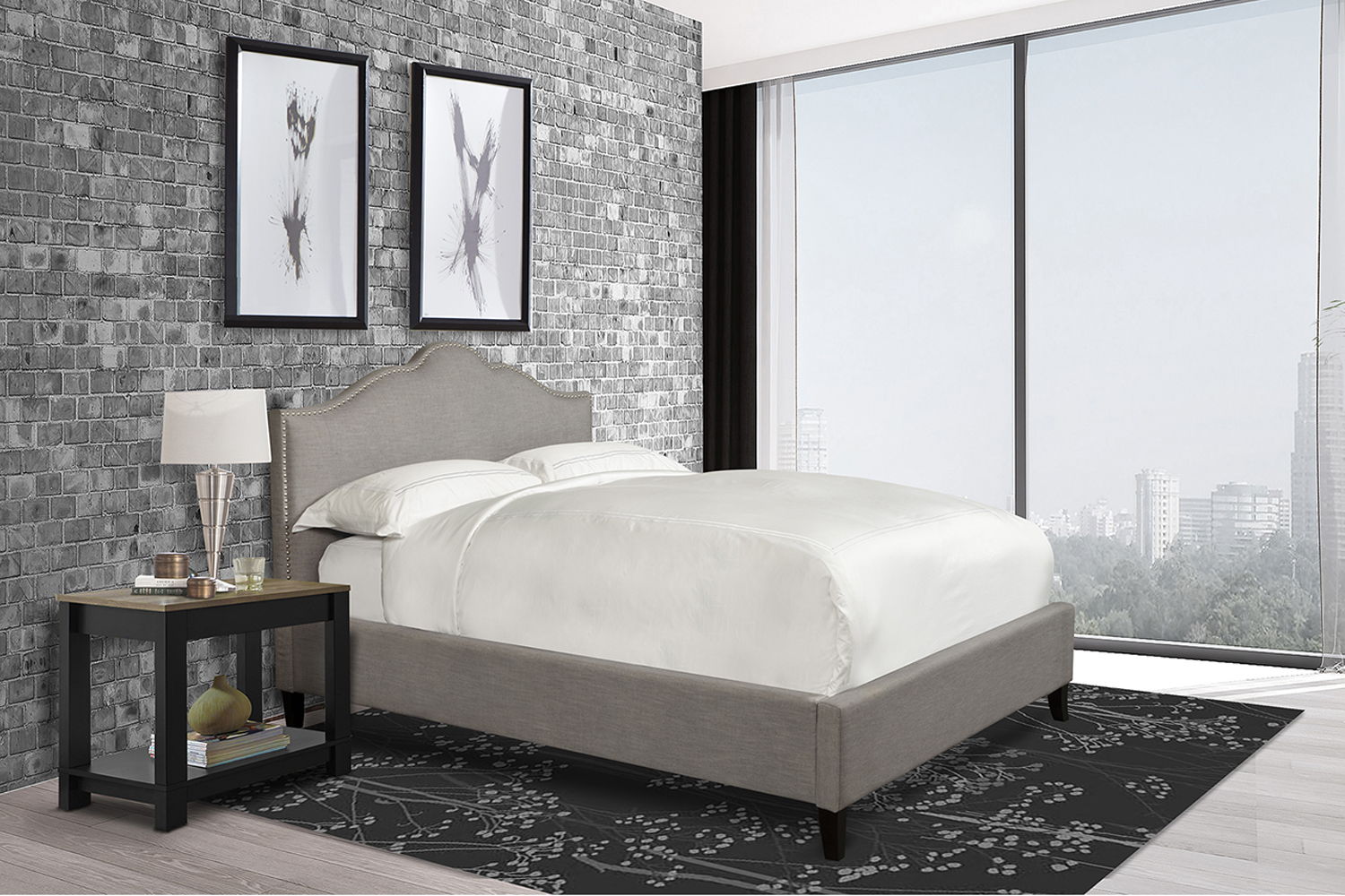 Jamie - Upholstered Bed