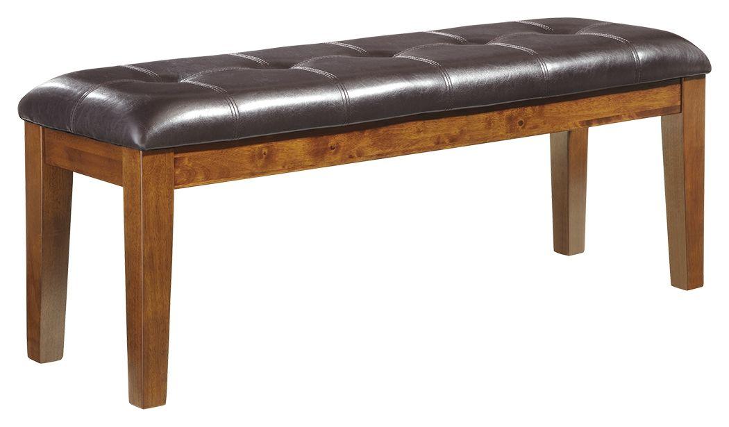Signature Design by Ashley® - Ralene - Medium Brown - Large Uph Dining Room Bench - 5th Avenue Furniture