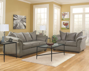 Ashley Furniture - Darcy - Stationary Loveseat - 5th Avenue Furniture