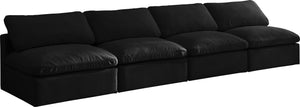 Meridian Furniture - Plush - Modular Armless 4 Seat Sofa - 5th Avenue Furniture