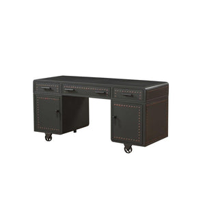 ACME - Actaki - Desk - Sandy Gray - 5th Avenue Furniture