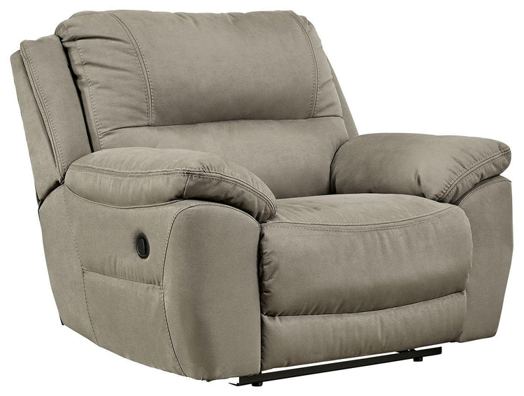 Signature Design by Ashley® - Next-gen - Zero Wall Wide Seat Recliner - 5th Avenue Furniture