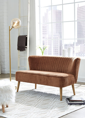 Ashley Furniture - Collbury - Cognac - Accent Bench - 5th Avenue Furniture