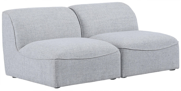 Meridian Furniture - Miramar - Modular Sofa Armless - 2 Seats - 5th Avenue Furniture