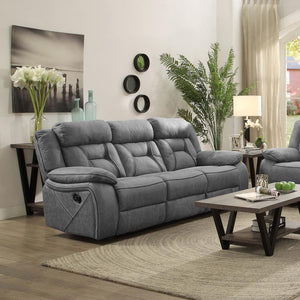 CoasterEveryday - Higgins - Pillow Top Arm Upholstered Motion Sofa - 5th Avenue Furniture