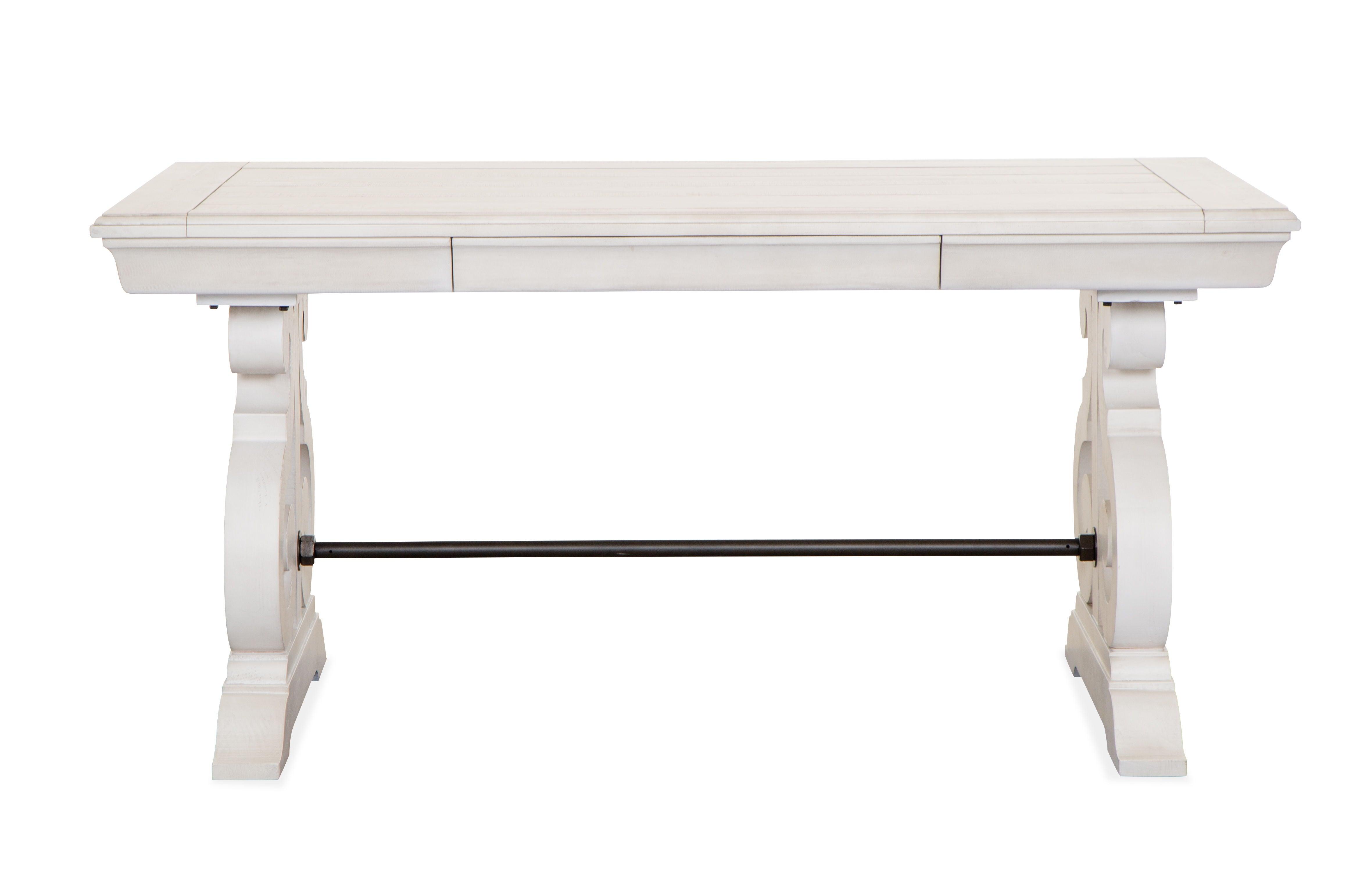 Magnussen Furniture - Bronwyn - Writing Desk - Alabaster - 5th Avenue Furniture