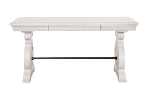 Magnussen Furniture - Bronwyn - Writing Desk - Alabaster - 5th Avenue Furniture