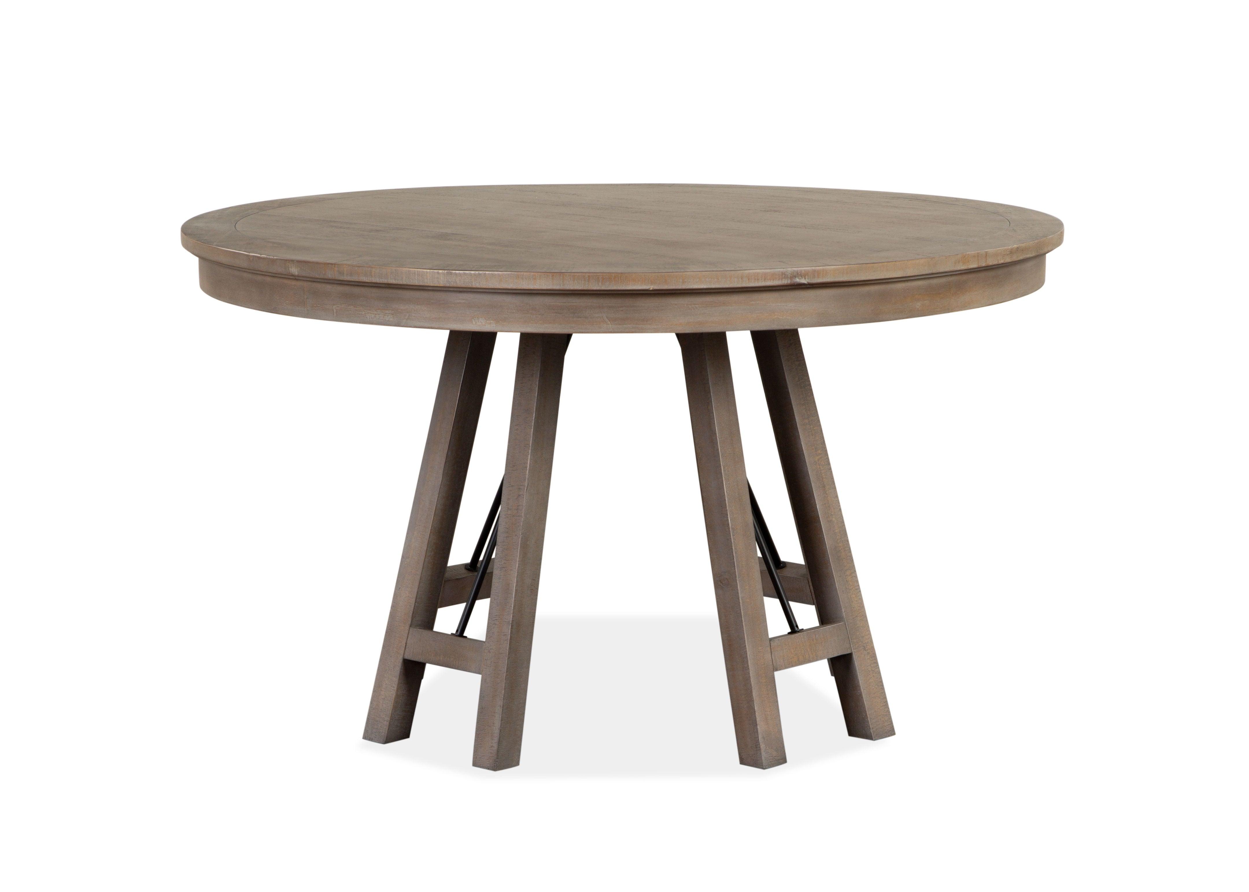 Magnussen Furniture - Paxton Place - Round Dining Table - Dovetail Grey - 5th Avenue Furniture