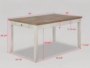 Crown Mark - Nina - Dining Table - 5th Avenue Furniture