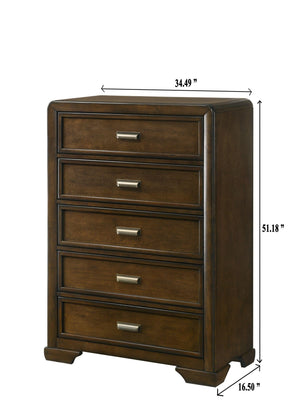 Crown Mark - Coffield - Chest - Brown - 5th Avenue Furniture