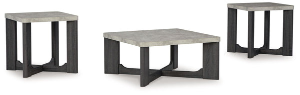 Signature Design by Ashley® - Sharstorm - Two-tone Gray - Occasional Table Set (Set of 3) - 5th Avenue Furniture