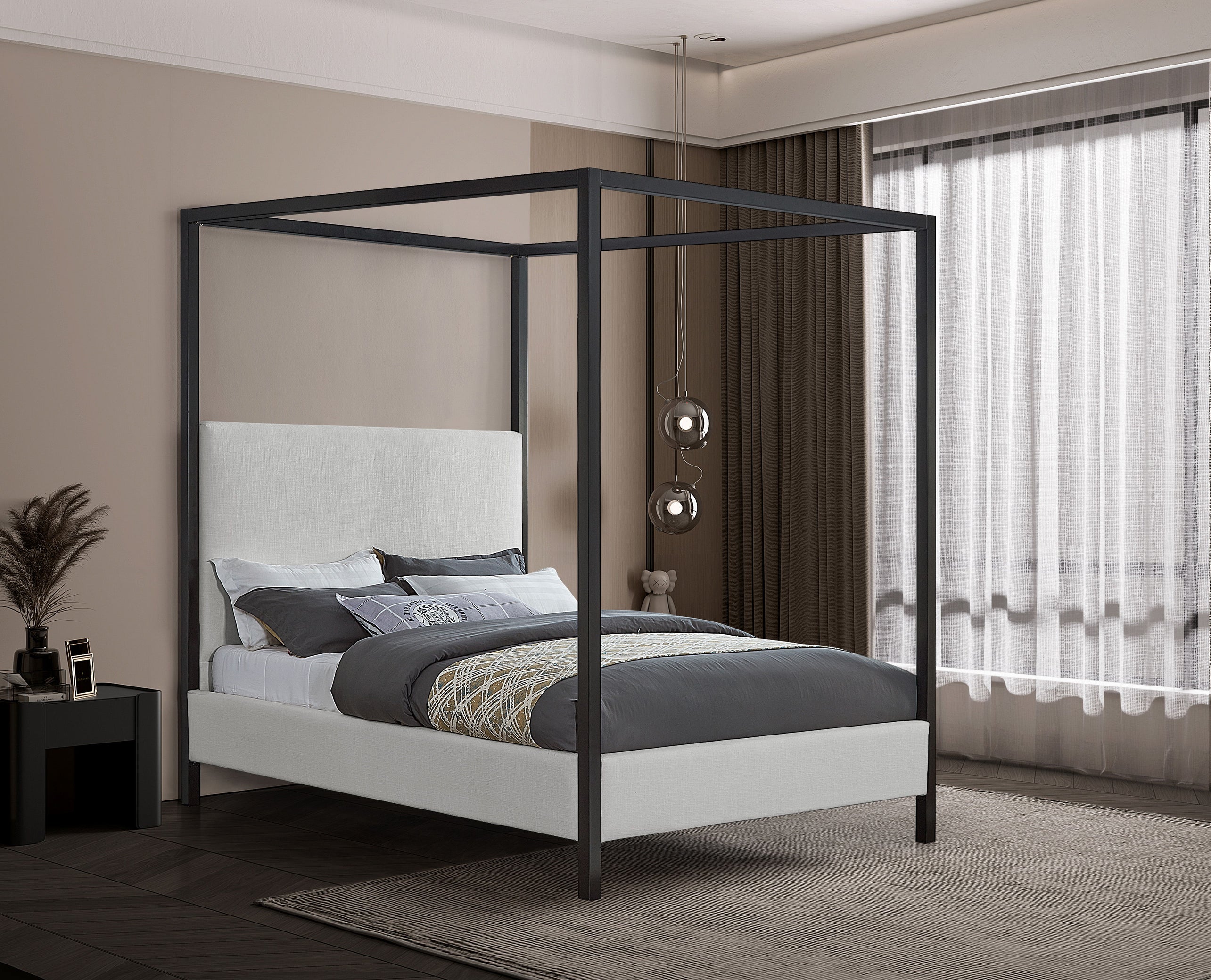 James - Canopy Bed - 5th Avenue Furniture