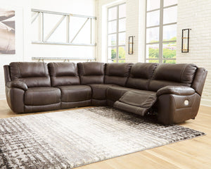 Signature Design by Ashley® - Dunleith - Power Reclining Sectional - 5th Avenue Furniture