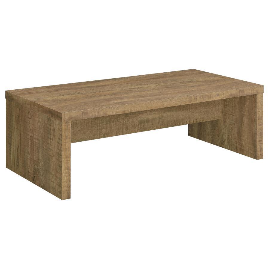 Coaster Fine Furniture - Lynette - Rectangular Engineered Wood Coffee Table - Mango - 5th Avenue Furniture