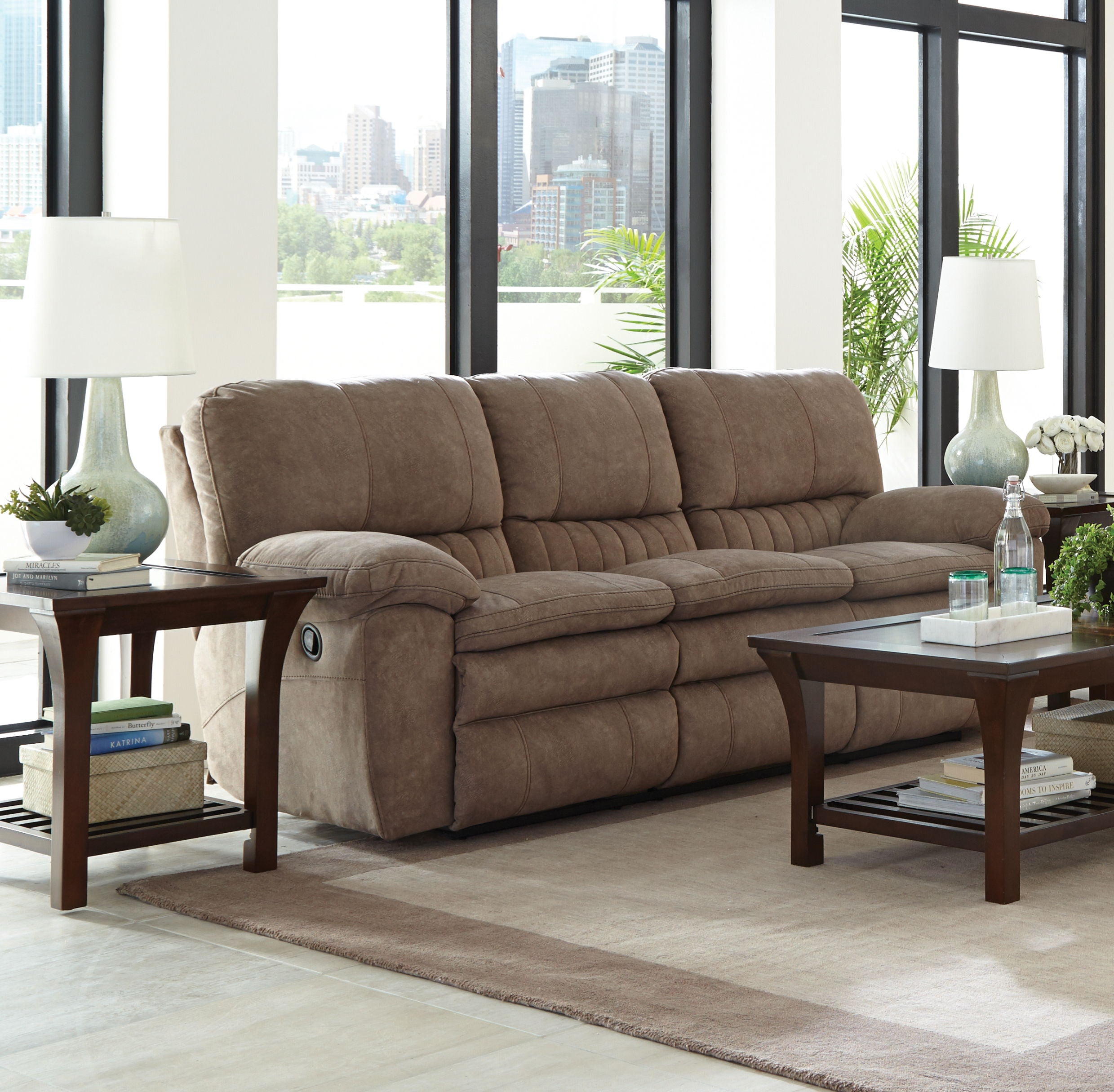 Reyes - Lay Flat Reclining Sofa - 5th Avenue Furniture