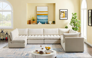 Meridian Furniture - Jacob - Modular Sectional - 5th Avenue Furniture