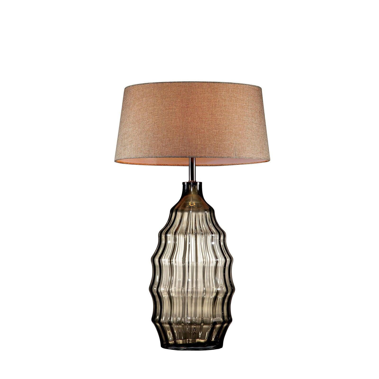 Furniture of America - Elen - Table Lamp - Olive - Glass - 5th Avenue Furniture