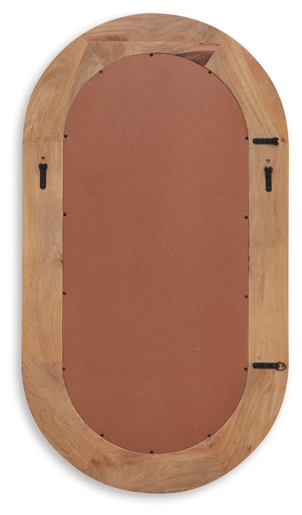 Daverly - Brown - Accent Mirror - 5th Avenue Furniture