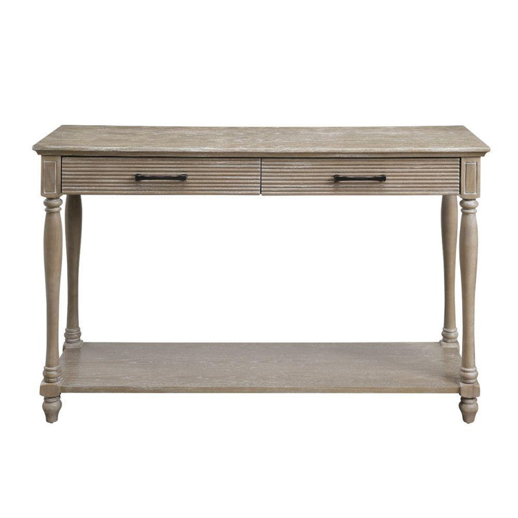 ACME - Ariolo - Accent Table - Antique White - 5th Avenue Furniture