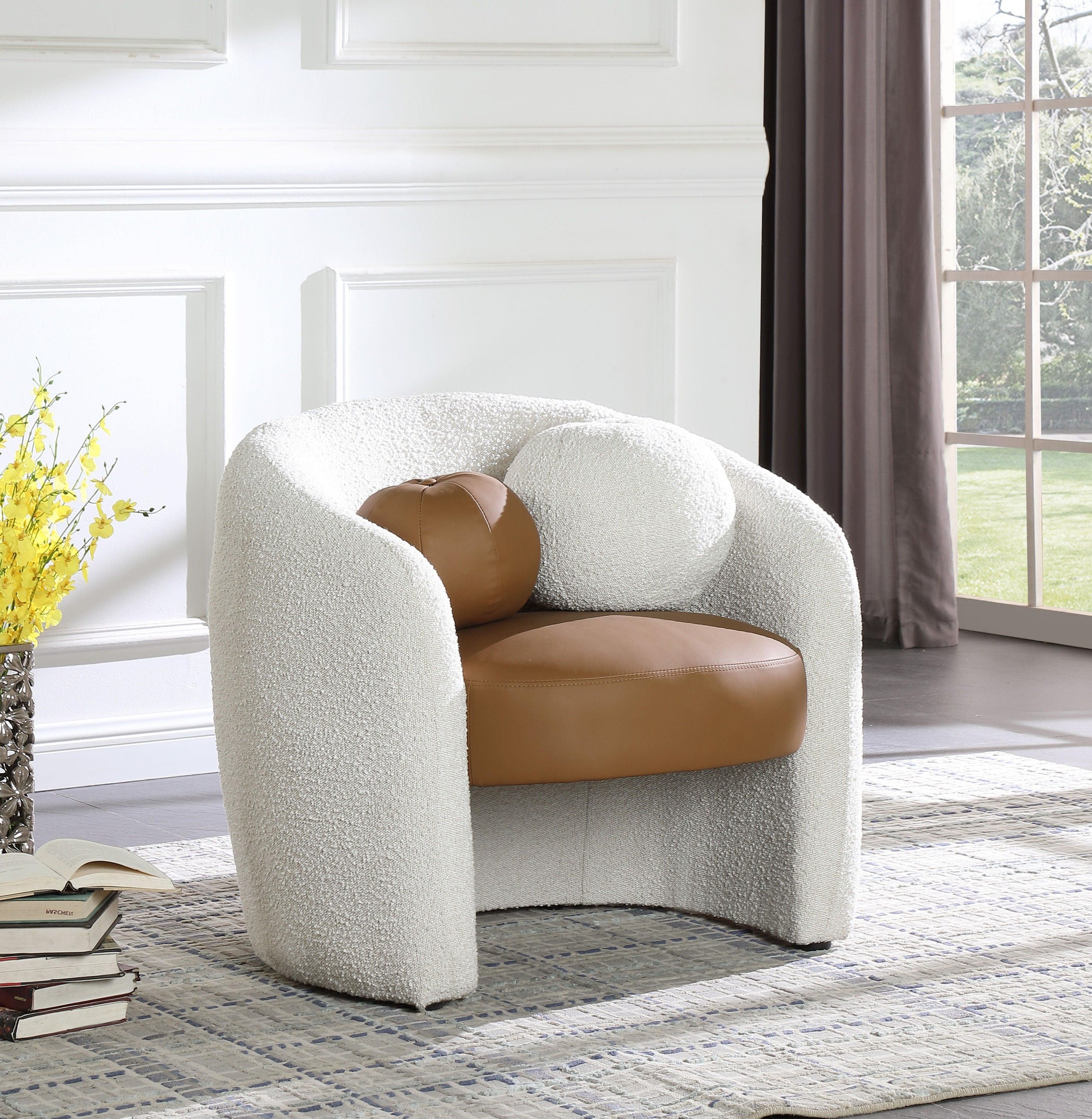 Meridian Furniture - Acadia - Accent Chair - 5th Avenue Furniture