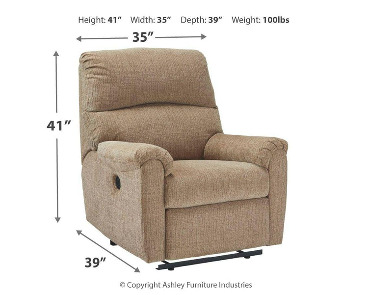 Ashley Furniture - McTeer - Power Recliner - 5th Avenue Furniture