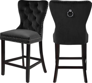 Meridian Furniture - Nikki - Stool (Set of 2) - 5th Avenue Furniture