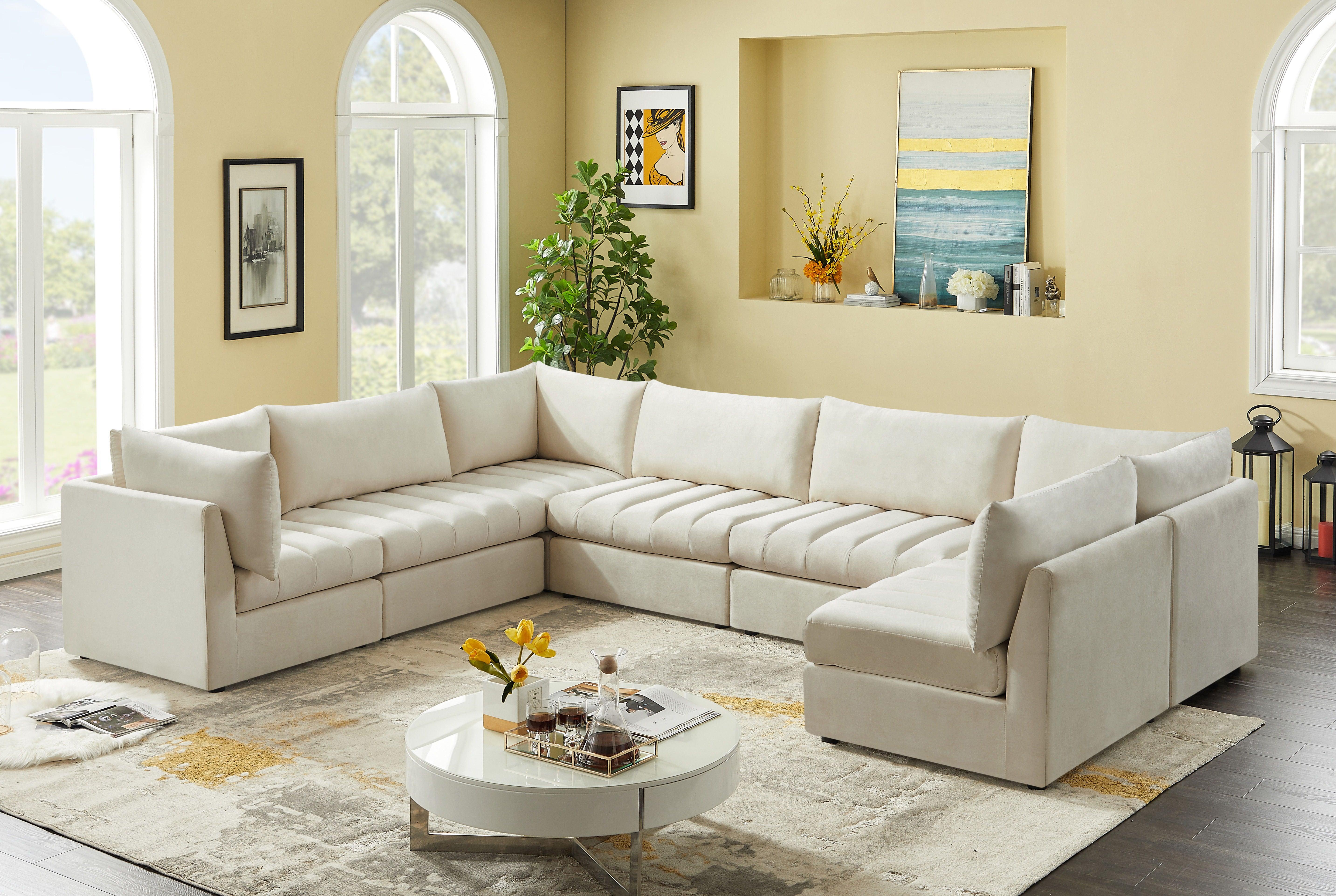 Meridian Furniture - Jacob - Modular Sectional - 5th Avenue Furniture