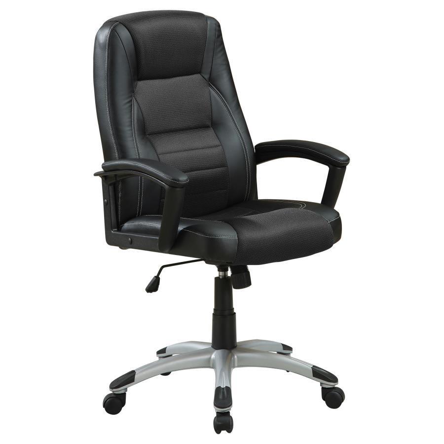CoasterEveryday - Dione - Adjustable Height Office Chair - Black - 5th Avenue Furniture