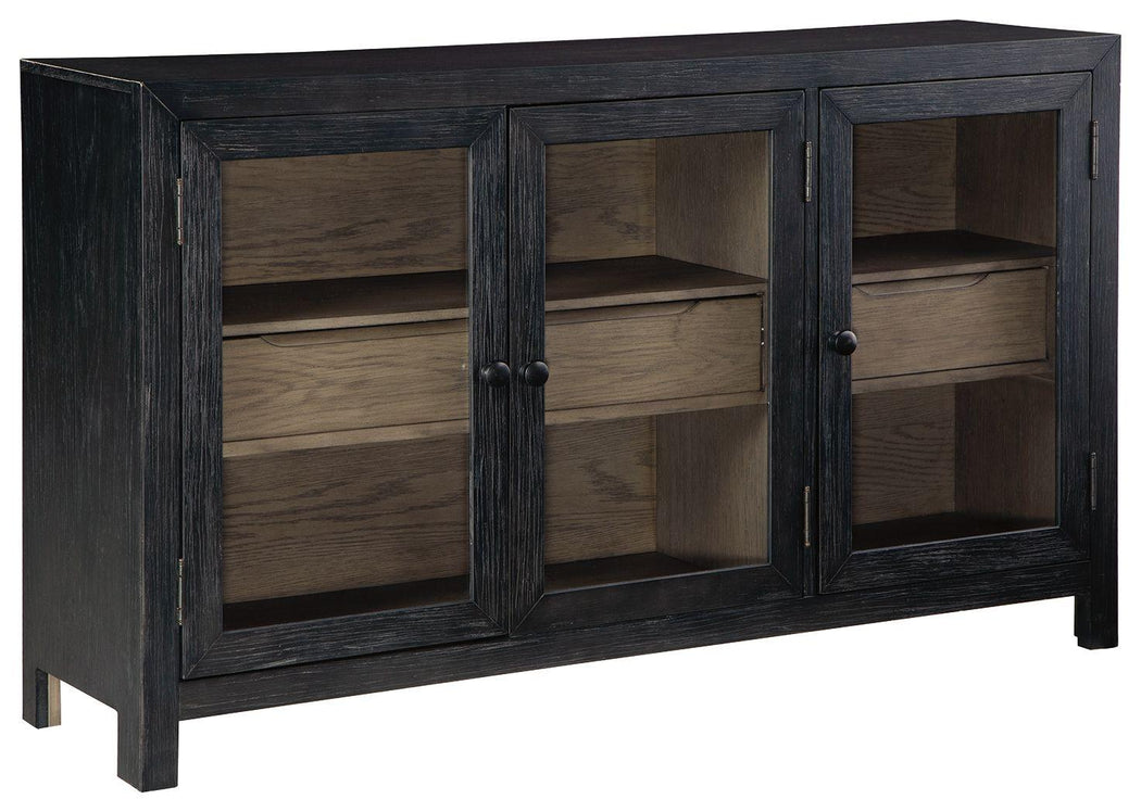 Signature Design by Ashley® - Lenston - Accent Cabinet - 5th Avenue Furniture