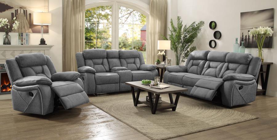 CoasterEveryday - Higgins - Pillow Top Arm Upholstered Motion Sofa - 5th Avenue Furniture