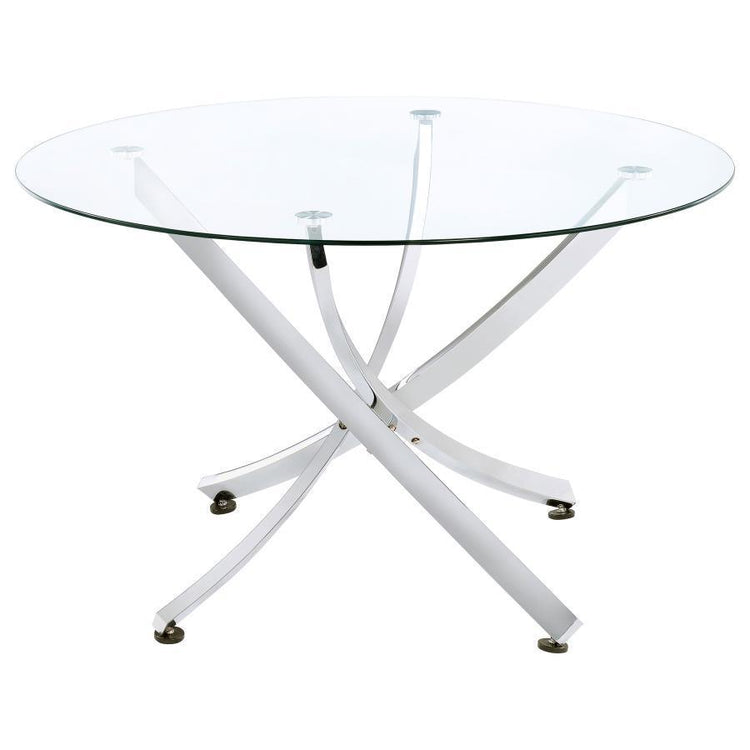 CoasterEveryday - Beckham - Round Dining Table - 5th Avenue Furniture