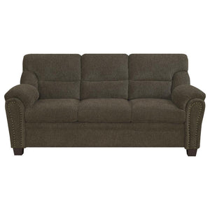 CoasterEveryday - Clemintine - Upholstered Sofa with Nailhead Trim - 5th Avenue Furniture