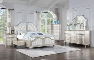 Coaster Fine Furniture - Evangeline - Storage Bed With LED Headboard - 5th Avenue Furniture