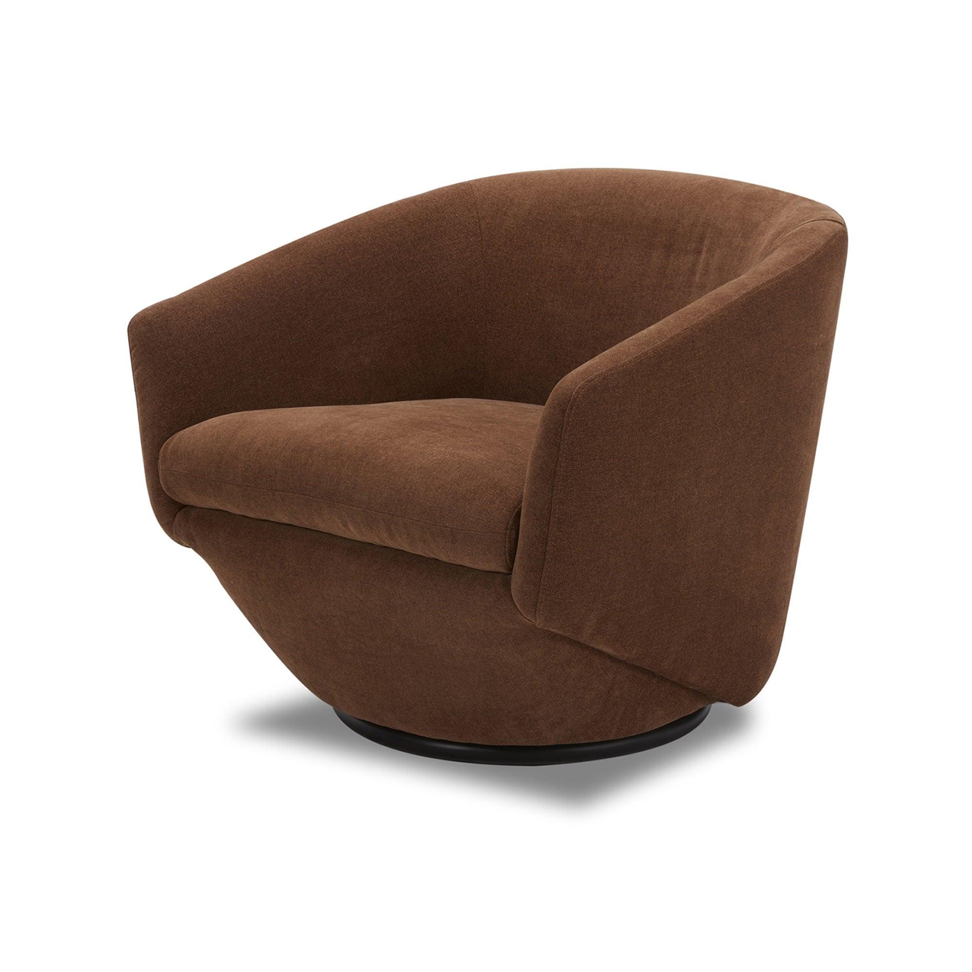 Parker Living - The Twist - Swivel Chair - Elise Rust - 5th Avenue Furniture