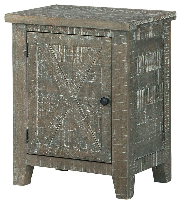 Ashley Furniture - Pierston - Gray - Accent Cabinet - 5th Avenue Furniture