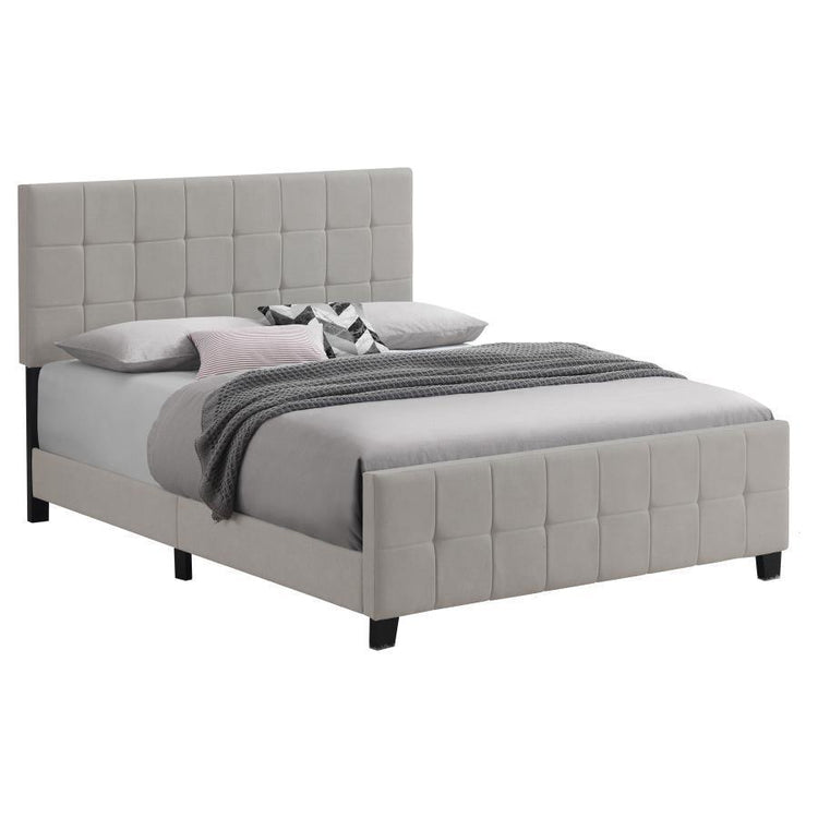 CoasterEssence - Fairfield - Upholstered Panel Bed - 5th Avenue Furniture