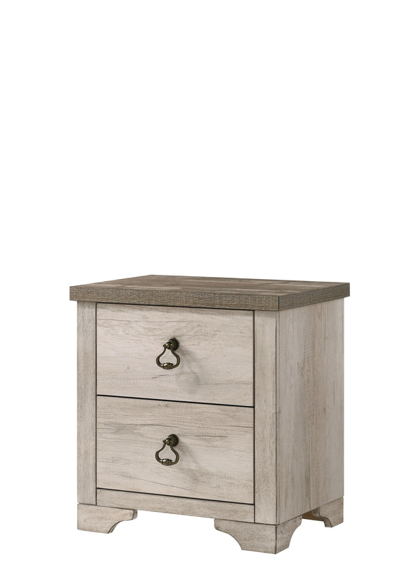 Crown Mark - Patterson - Nightstand - Beige - 5th Avenue Furniture