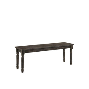 ACME - Claudia II - Bench - Weathered Gray - 5th Avenue Furniture