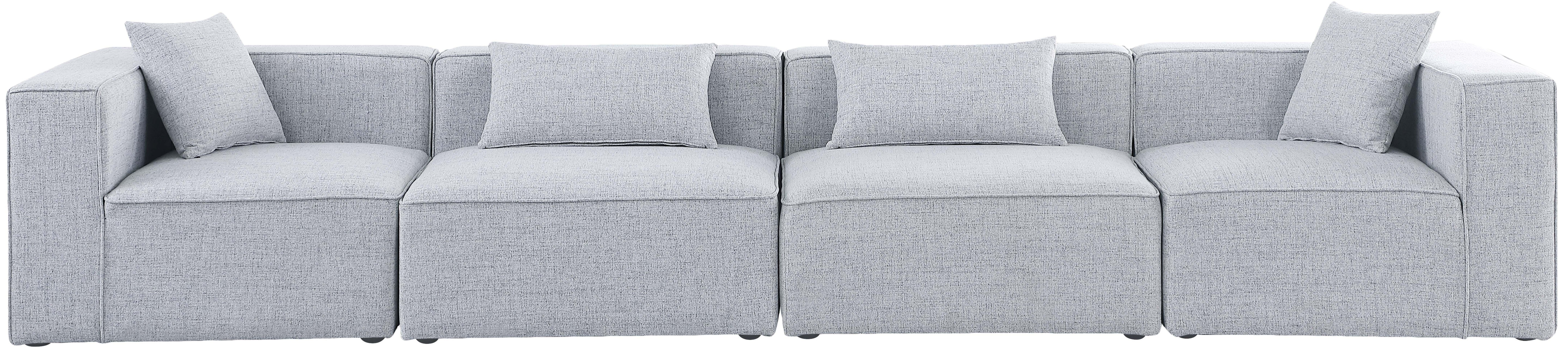 Meridian Furniture - Cube - Modular Sofa 4 Seats - 5th Avenue Furniture