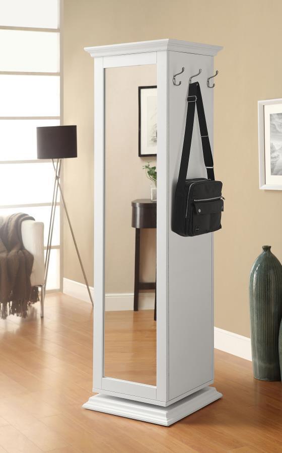 CoasterEssence - Robinsons - Swivel Accent Cabinet with Cork Board - 5th Avenue Furniture
