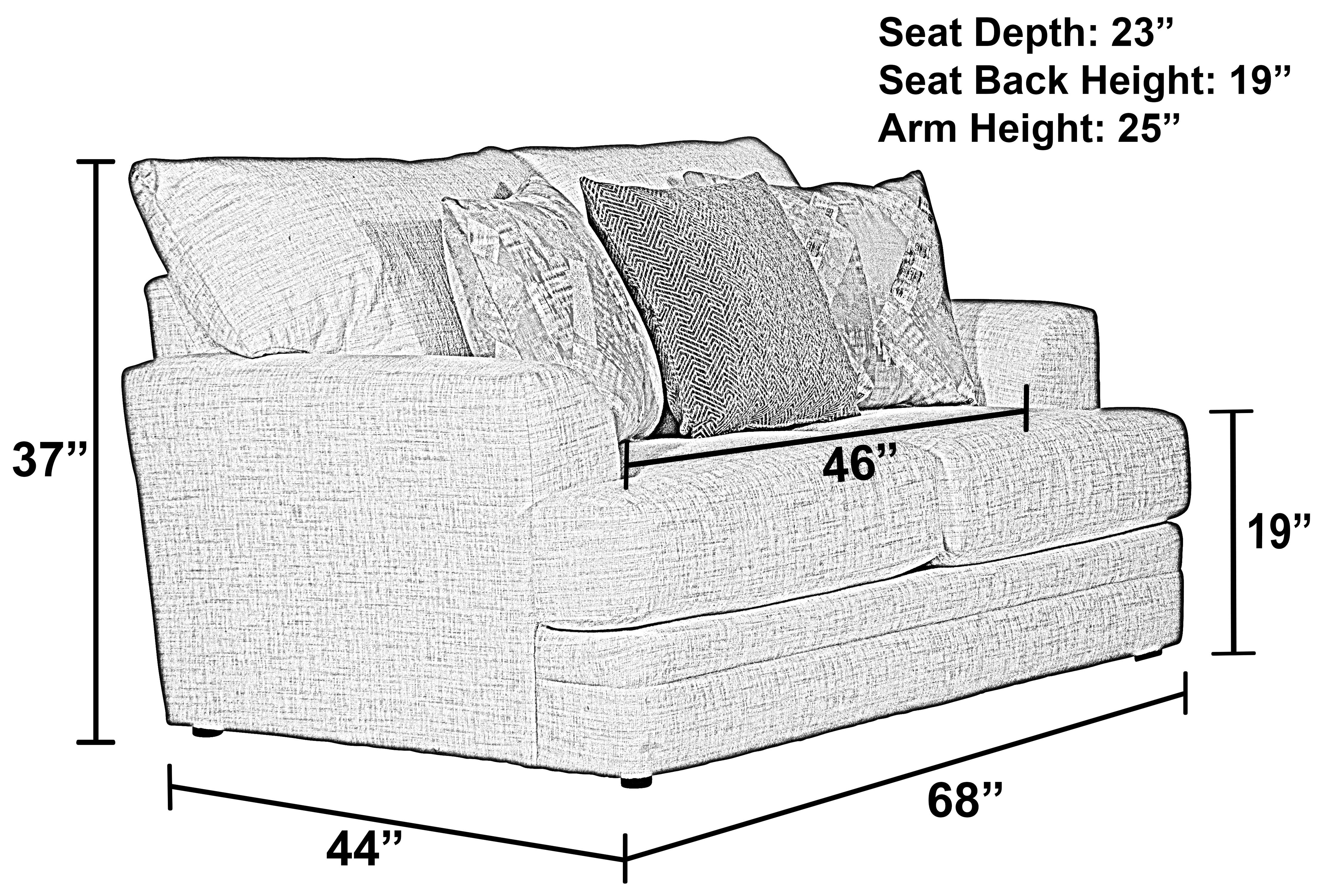 Zeller - Loveseat - Cream - 5th Avenue Furniture