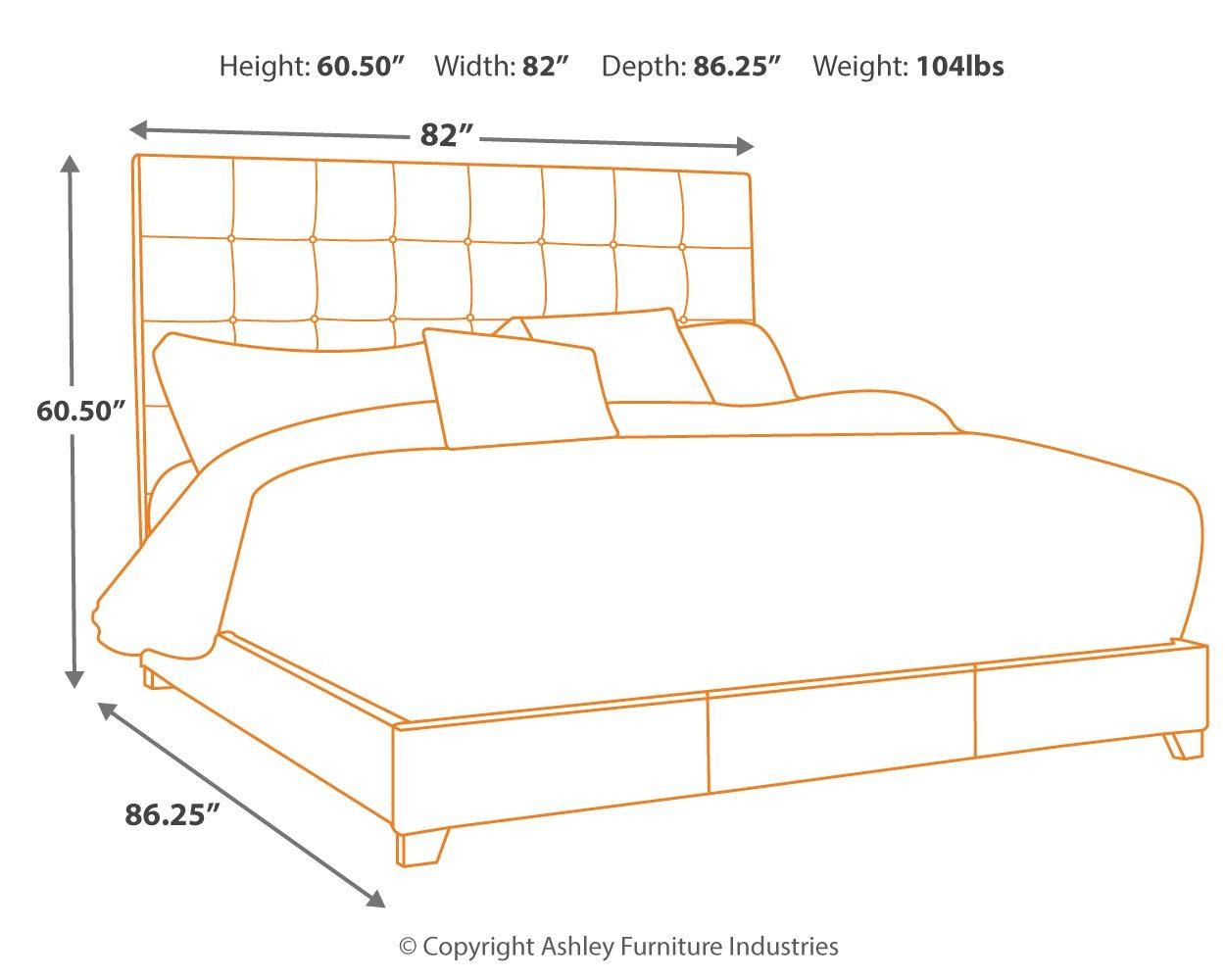 Ashley Furniture - Dolante - Upholstered Bed - 5th Avenue Furniture