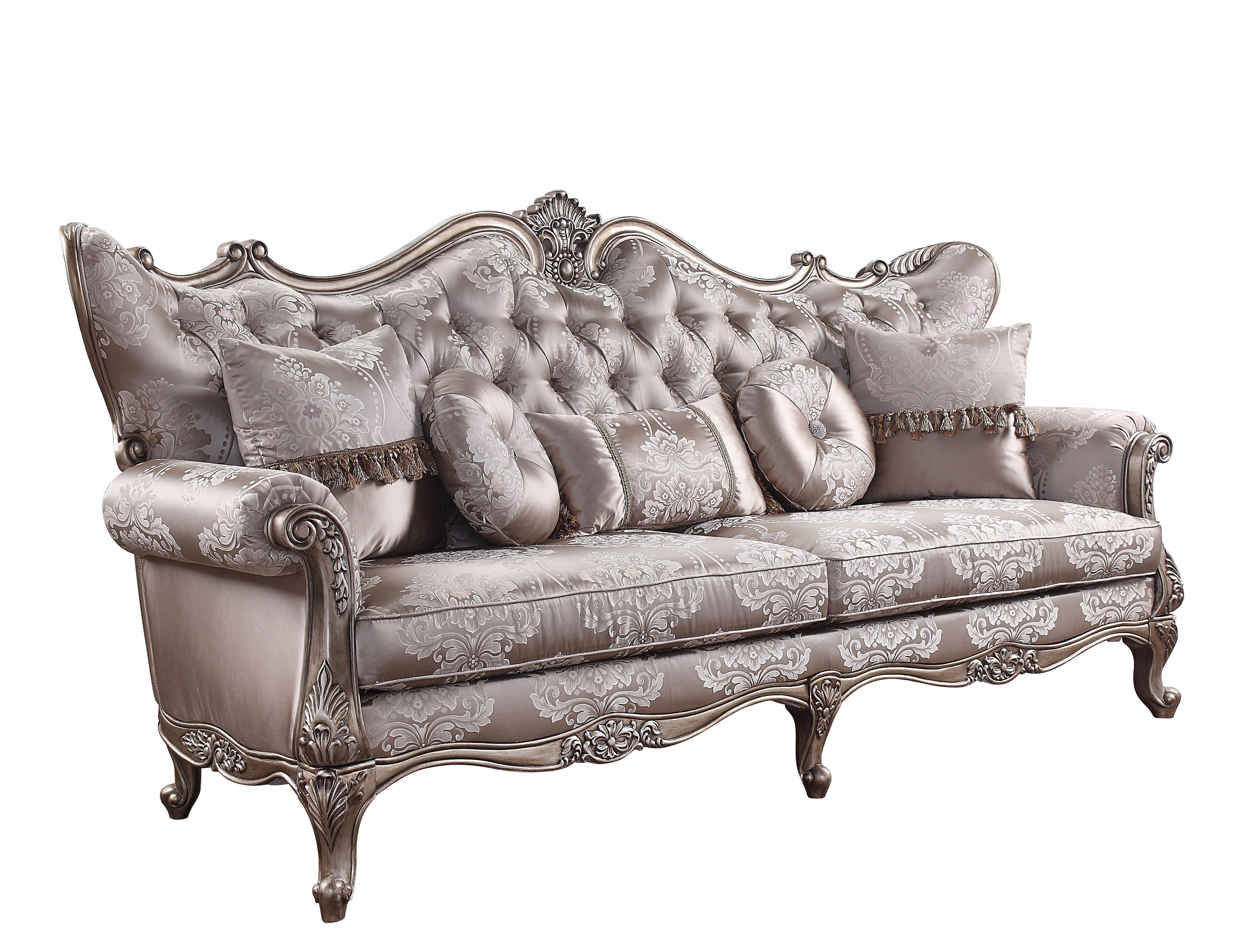 ACME - Jayceon - Sofa - Fabric & Champagne - 5th Avenue Furniture