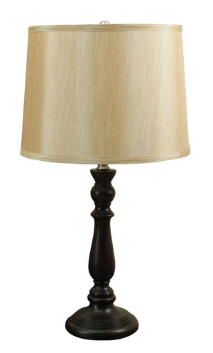 ACME - Baylee - Table Lamp (Set of 2) - Gold Shade, Espresso - 5th Avenue Furniture