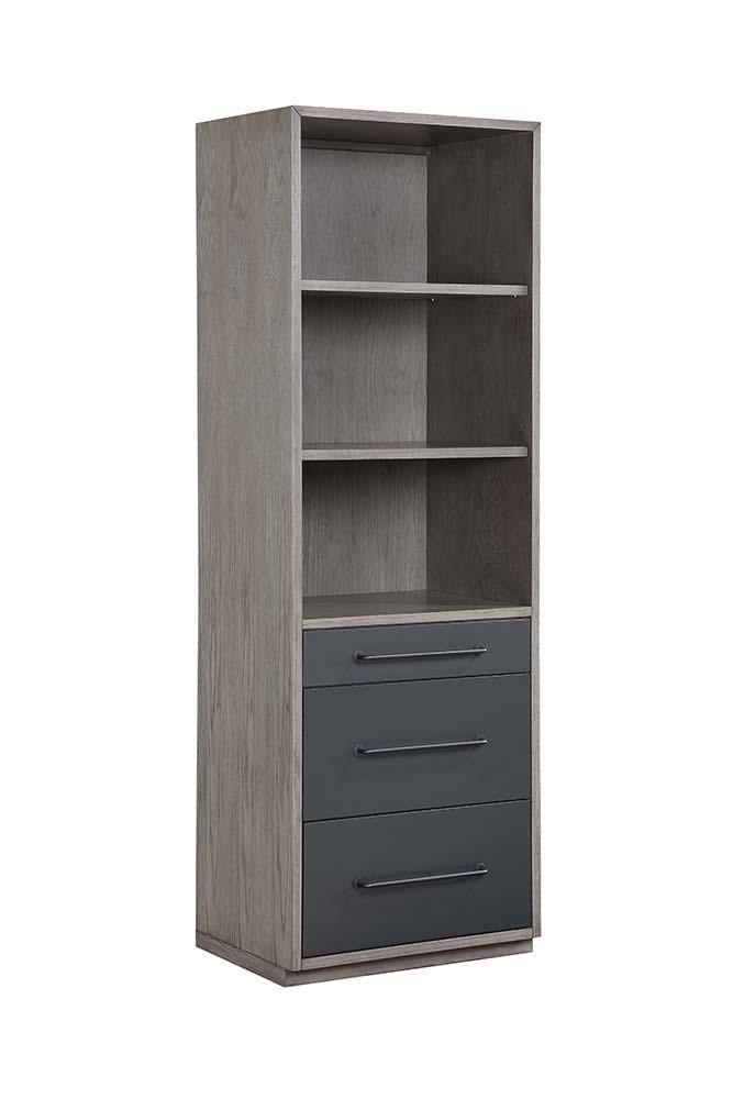 ACME - Estevon - Bookshelf - Gray Oak Finish - 5th Avenue Furniture