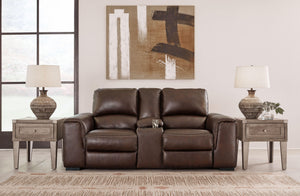 Signature Design by Ashley® - Alessandro - Power Reclining Loveseat - 5th Avenue Furniture