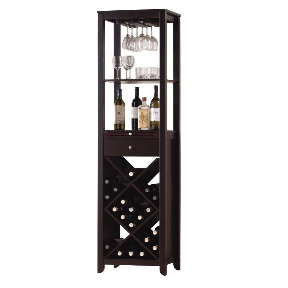 ACME - Casey - Wine Cabinet - Wenge - 5th Avenue Furniture