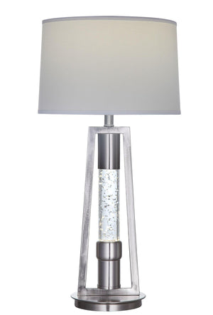 ACME - Ovesen - Table Lamp - Brushed Nickel - 5th Avenue Furniture