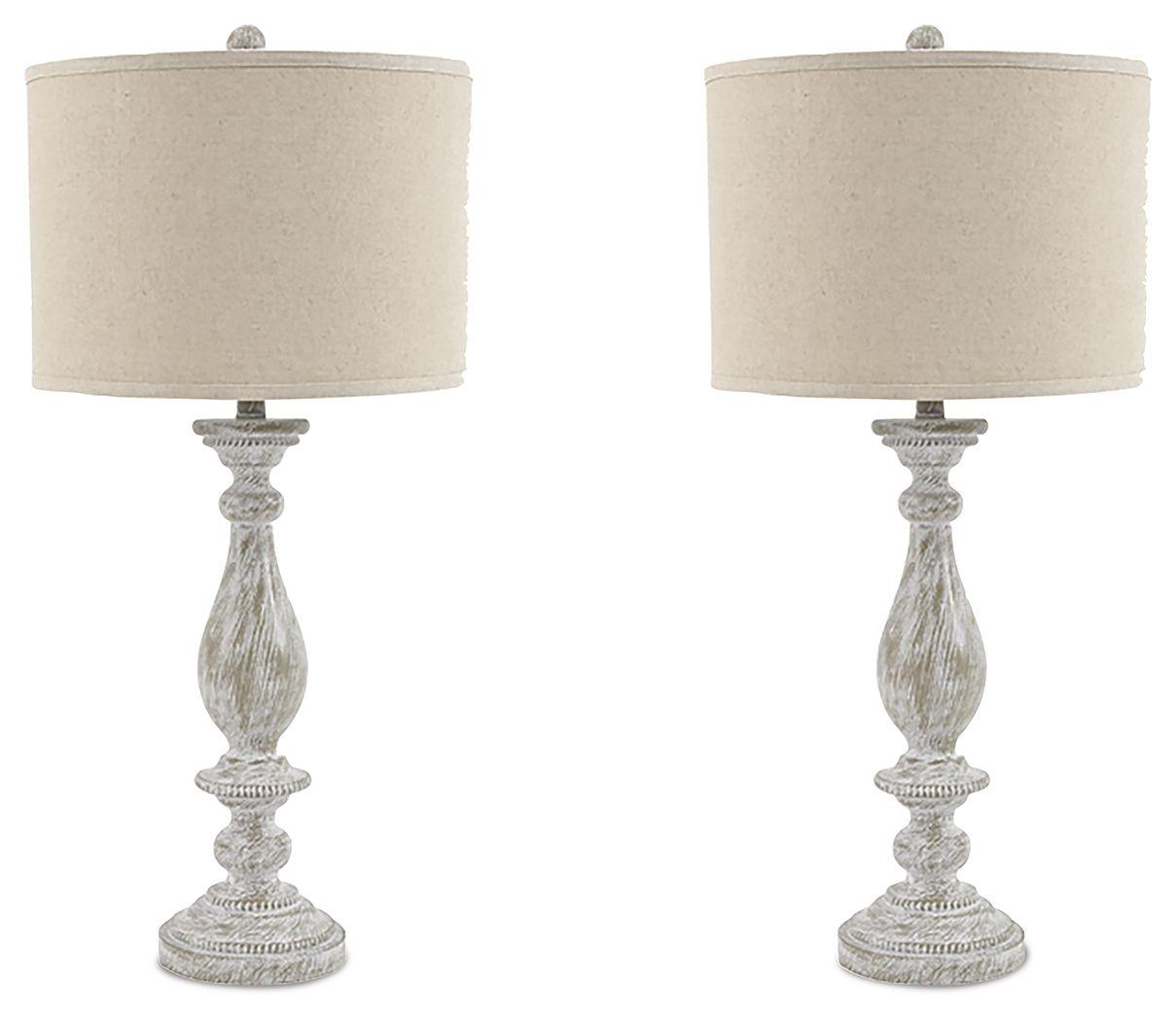 Ashley Furniture - Bernadate - Table Lamp (Set of 2) - 5th Avenue Furniture